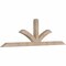 Ekena Millwork Richland Smooth Timber Gable Bracket, Douglas Fir, 84"W x 24"H x 3 1/2"D x 3 1/2"F, 7/12 Pitch GBW084X24X0404RIC00SDF - alternate 5